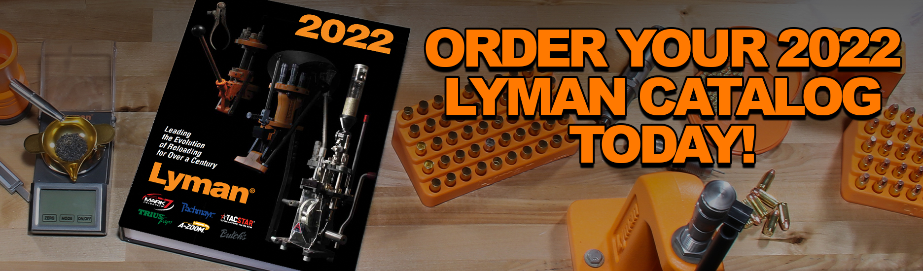 Order your 2022 Lyman catalog